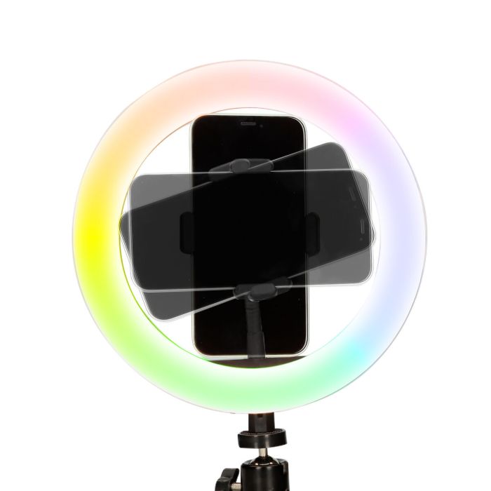 Aro de Luz para Selfie Recargable KSIX Smartphone 12W 21