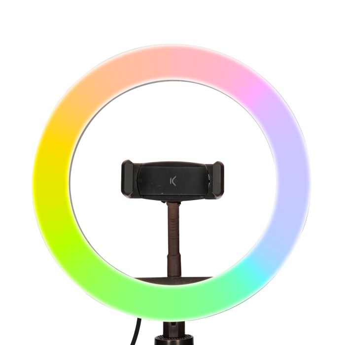 Aro de Luz para Selfie Recargable KSIX Smartphone 12W 18