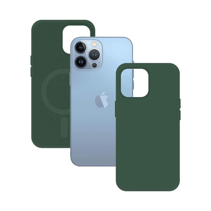 Funda para Móvil KSIX iPhone 13 Pro Verde 3