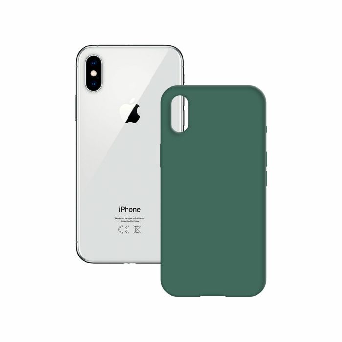 Funda para Móvil KSIX iPhone XS Max Verde Iphone XS MAX