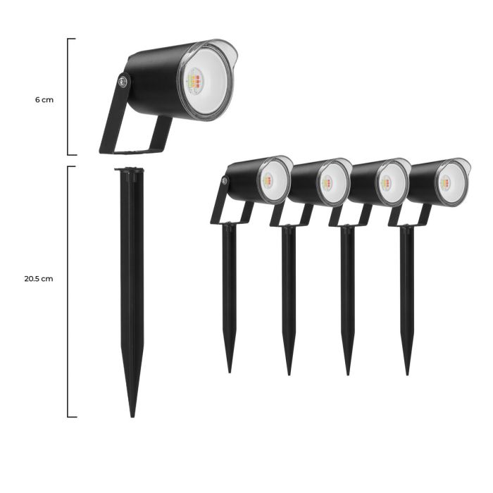 Foco LED KSIX SmartLED (3000K) 8