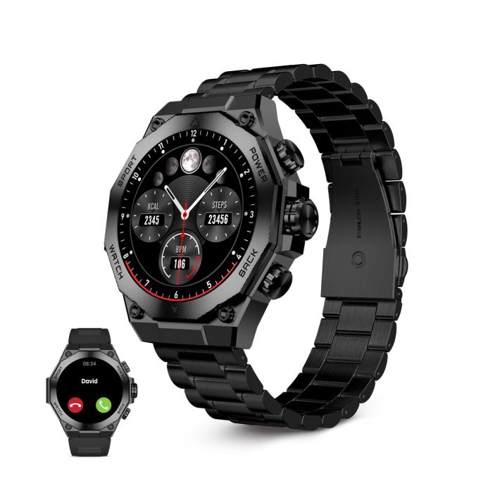 Smartwatch KSIX Titanium Negro 9