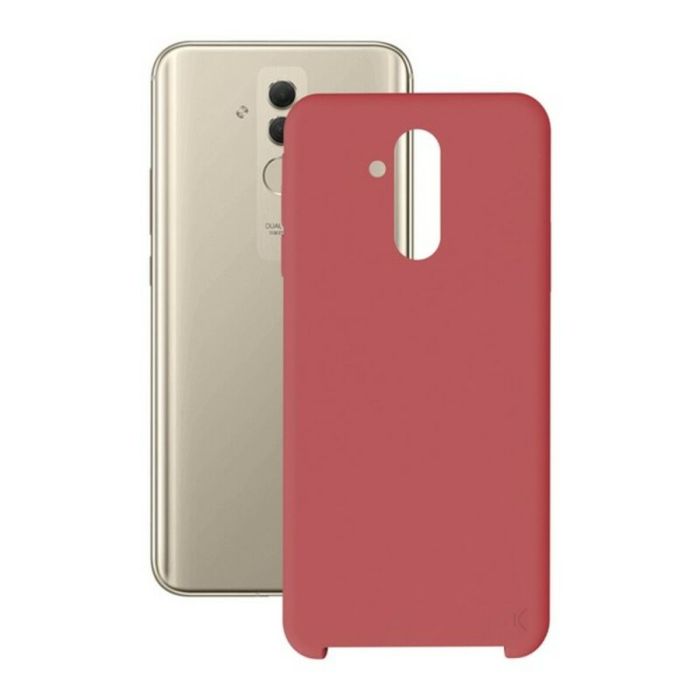 Funda para Móvil Huawei Mate 20 Lite KSIX Soft Rojo