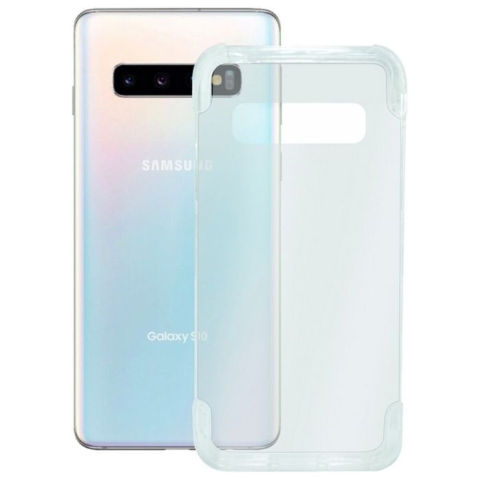 Funda para Móvil Samsung Galaxy S10 KSIX Armor Extreme Transparente