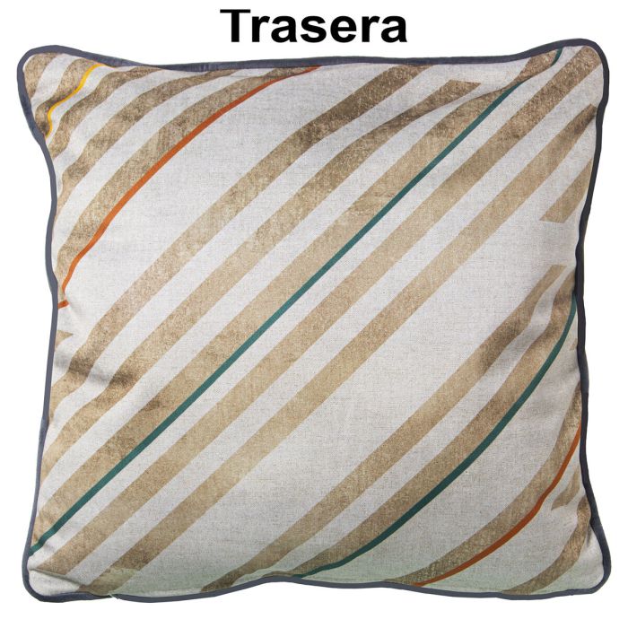 Cojín Alexandra House Living Venecia Multicolor Textil 45 x 45 cm 2