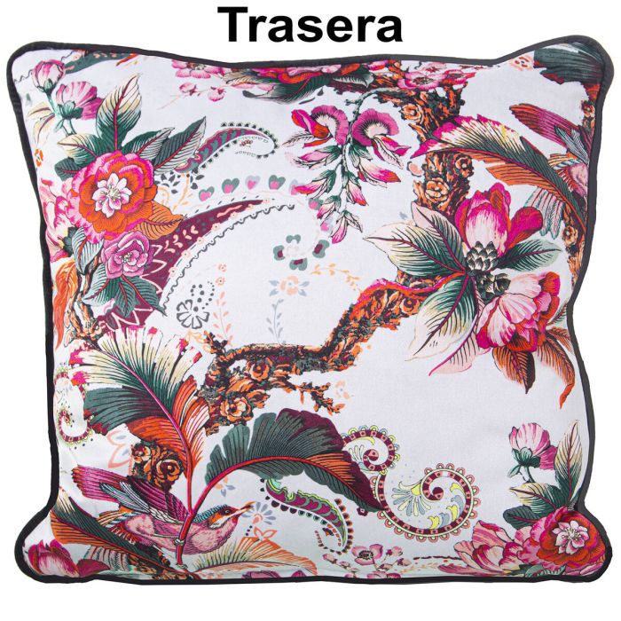 Cojín Alexandra House Living Venecia Multicolor Textil 45 x 45 cm 2