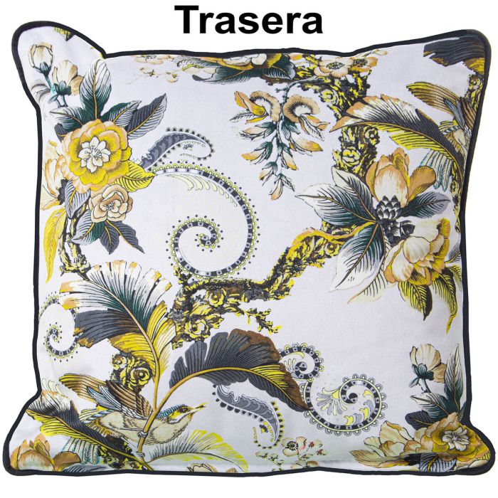 Cojín Alexandra House Living Venecia Multicolor Textil 45 x 45 cm 2