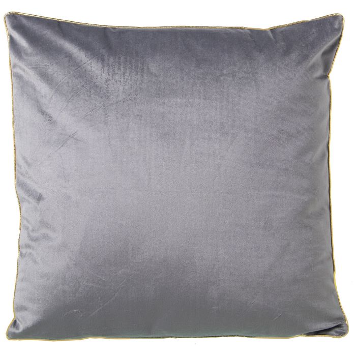 Cojín Alexandra House Living Gris Dorado Textil 45 x 45 cm