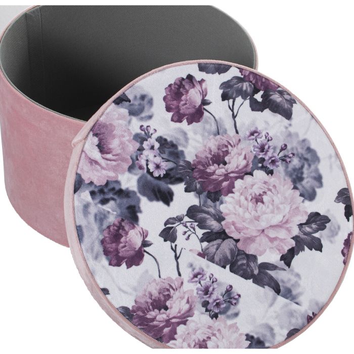 Juego de Cajas Decorativas Alexandra House Living Rosa Textil 3 Piezas 2 Juego de Cajas Decorativas Alexandra House Living Rosa Textil 3 Piezas 2