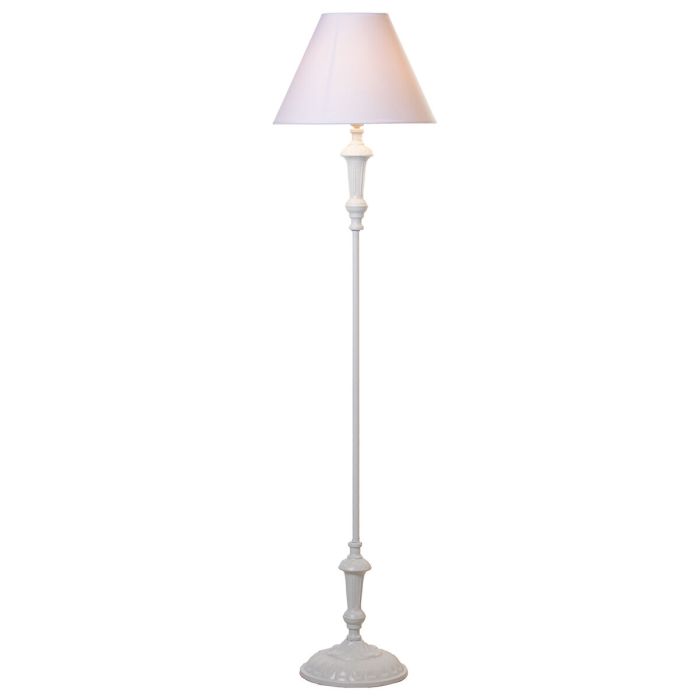 Lámpara de Pie Alexandra House Living Blanco 60 W 38 x 155 x 38 cm 5