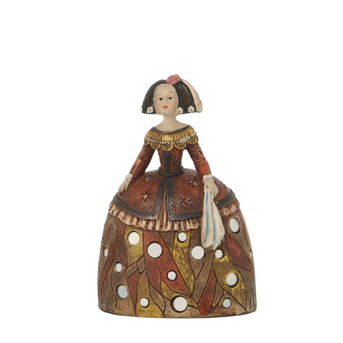 Figura Decorativa Alexandra House Living Menina Acrílico Plástico Melamina 12 x 8 x 17 cm