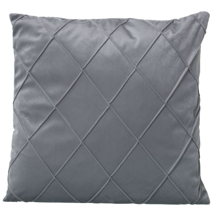 Cojín Alexandra House Living Gris Textil 45 x 45 cm