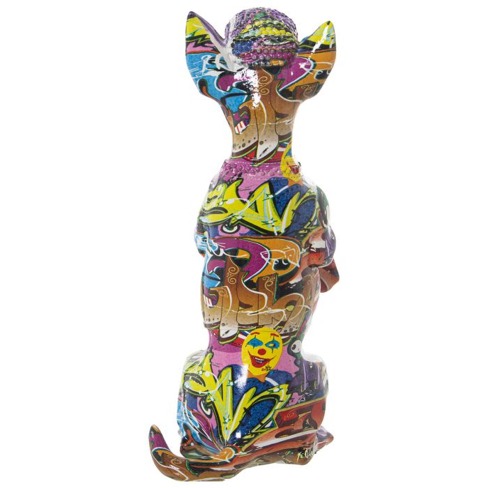 Figura Decorativa Alexandra House Living Multicolor Plástico Perro 16 x 13 x 30 cm 2