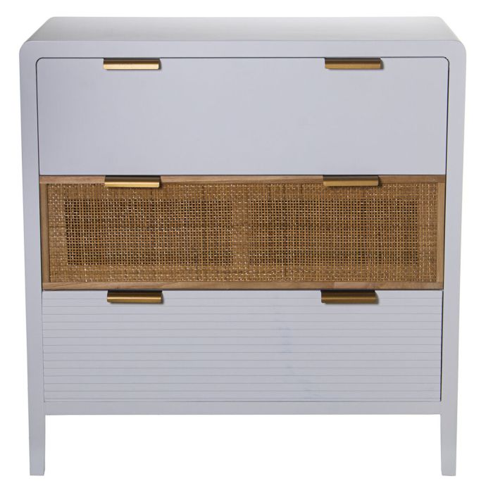 Cómoda Alexandra House Living Blanco Madera 80 x 40 x 82 cm 4