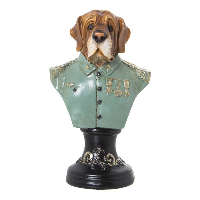Busto Alexandra House Living Verde Plástico Perro Traje 12 x 18 x 27 cm 0 Busto Alexandra House Living Verde Plástico Perro Traje 12 x 18 x 27 cm 0
