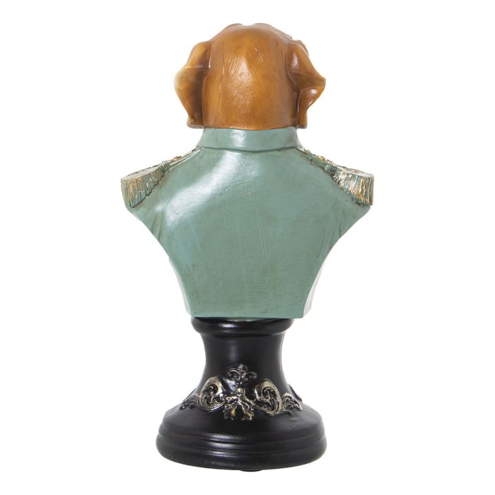 Busto Alexandra House Living Verde Plástico Perro Traje 12 x 18 x 27 cm 5 Busto Alexandra House Living Verde Plástico Perro Traje 12 x 18 x 27 cm 5