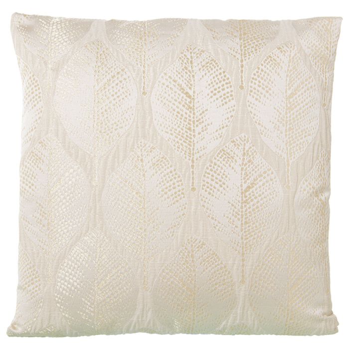 Cojín Alexandra House Living Crema Textil 43 x 43 cm