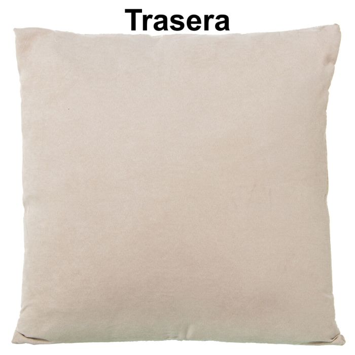 Cojín Alexandra House Living Crema Textil 43 x 43 cm 2