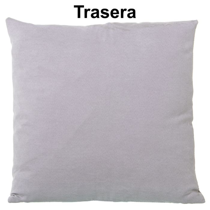 Cojín Alexandra House Living Gris Textil 43 x 43 cm 2