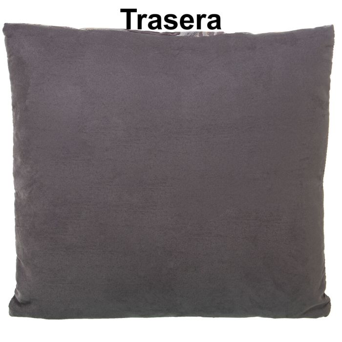 Cojín Alexandra House Living Marrón Textil 43 x 43 cm 2