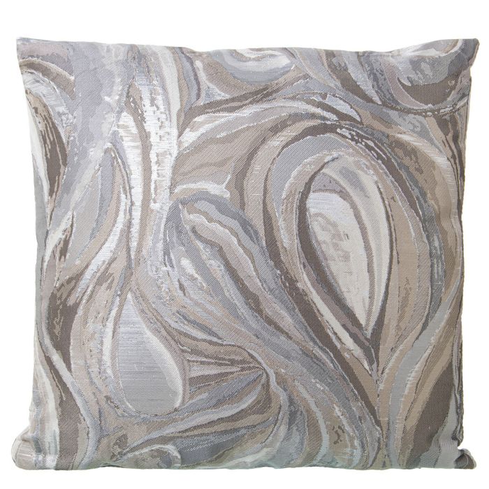 Cojín Alexandra House Living Gris Textil 43 x 43 cm