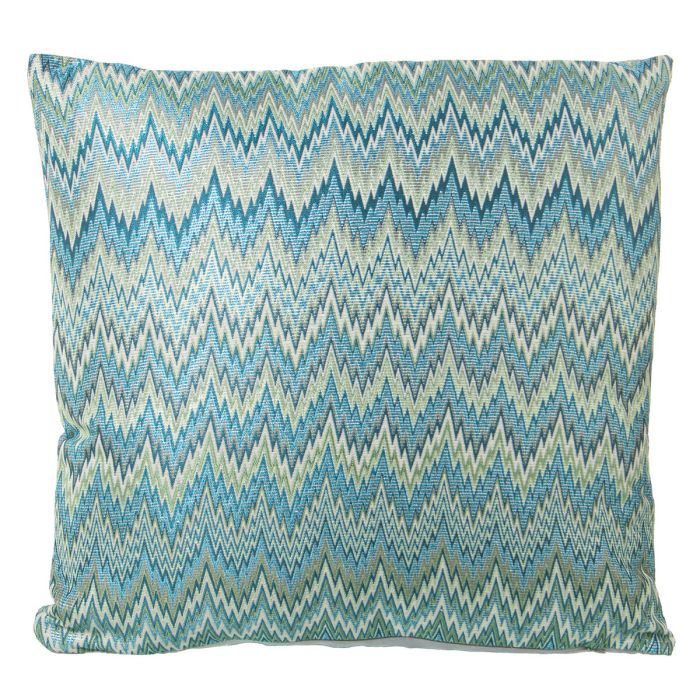 Cojín Alexandra House Living Azul Textil 43 x 43 cm