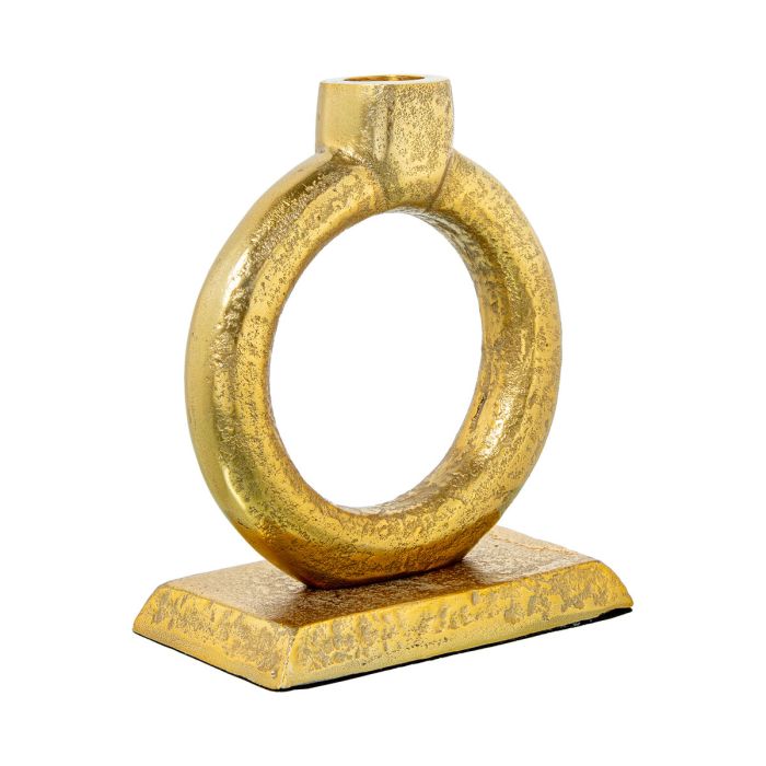 Candelabro Alexandra House Living Oro Aluminio 14 x 8 x 16 cm