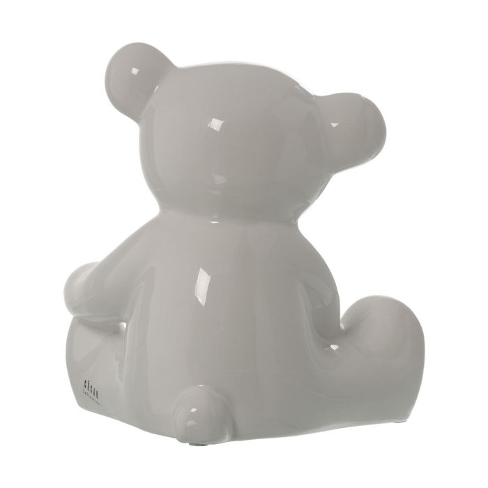 Figura Decorativa Alexandra House Living Blanco Cerámica Oso 2