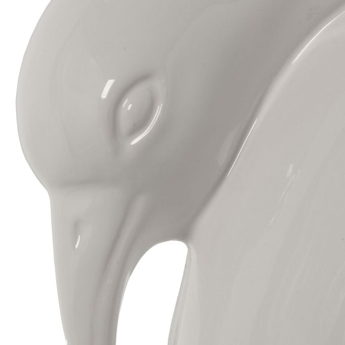 Figura Decorativa Alexandra House Living Blanco Cerámica Pingüino 2