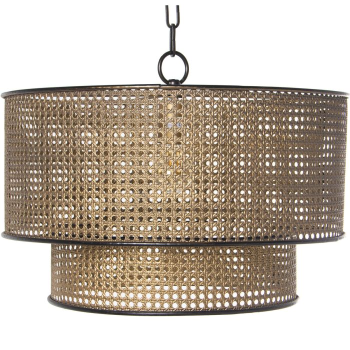 Lámpara de Techo Alexandra House Living Oro Dorado Metal 60 W 50 x 30 x 50 cm