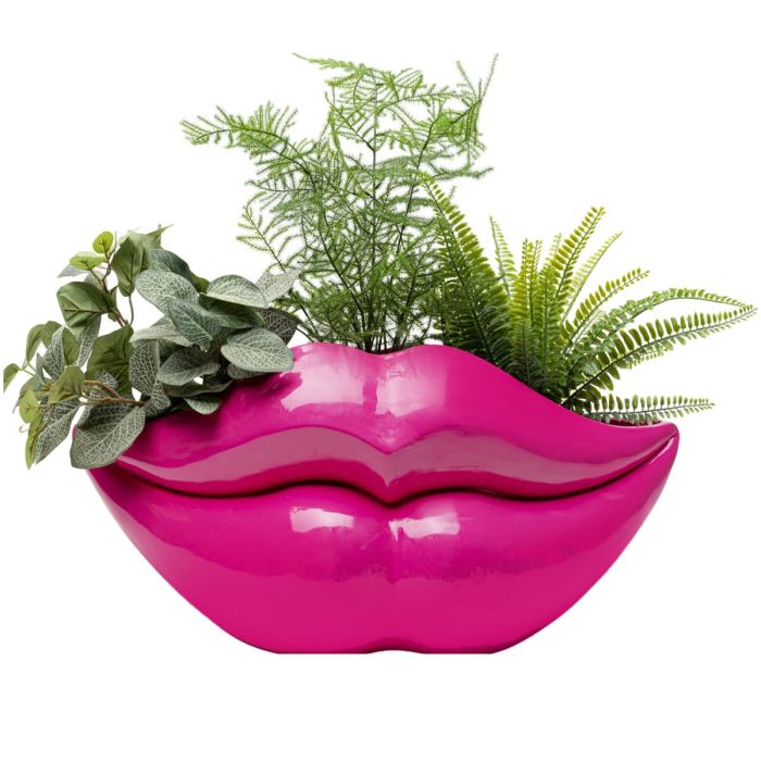 Figura Decorativa Alexandra House Living Acrílico Plástico Melamina Labios 3