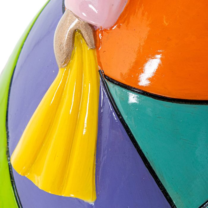 Figura Decorativa Alexandra House Living Multicolor Plástico Vestido 19 x 13 x 21 cm 1