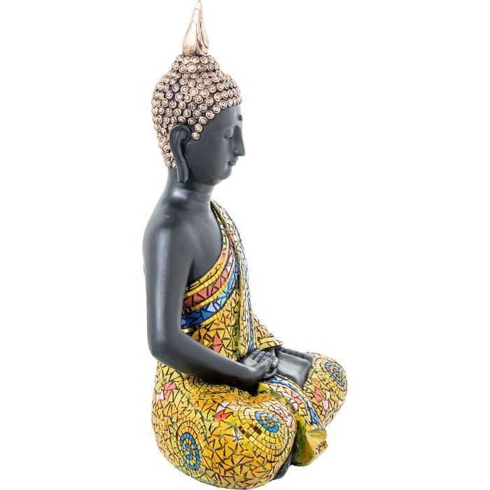 Figura Decorativa Alexandra House Living Multicolor Plástico Buda 29 x 17 x 41 cm 2