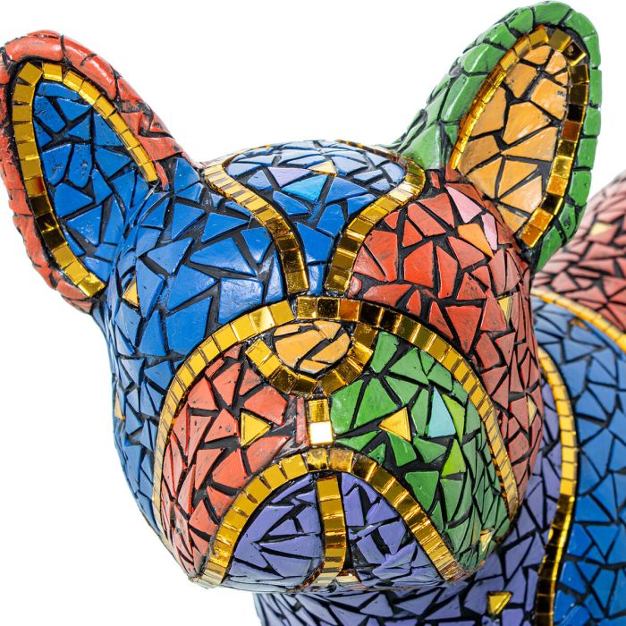 Figura Decorativa Alexandra House Living Multicolor Plástico Perro 34 X 15 X 27 CM 3