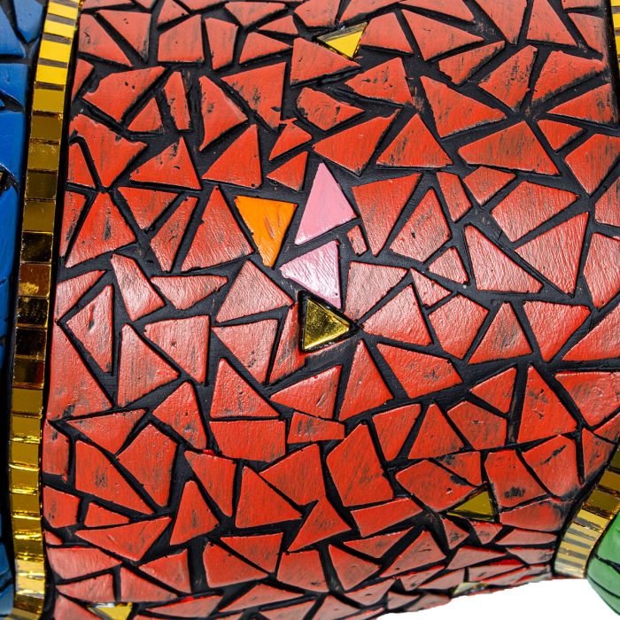 Figura Decorativa Alexandra House Living Multicolor Plástico Perro 34 X 15 X 27 CM 2