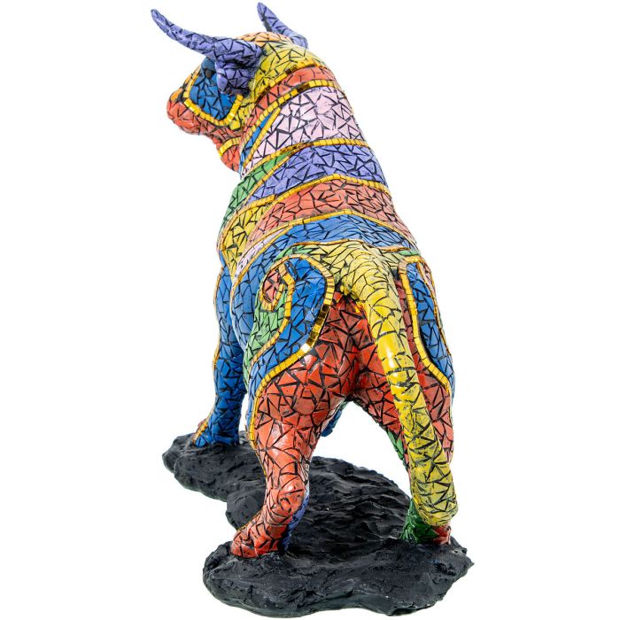 Figura Decorativa Alexandra House Living Multicolor Plástico Toro 43 X 16 X 31 CM 5