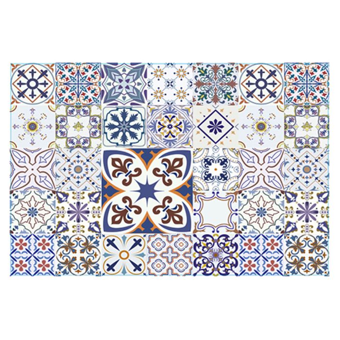 Alfombra Alexandra House Living PVC Espuma Plástico 90 x 60 cm 1