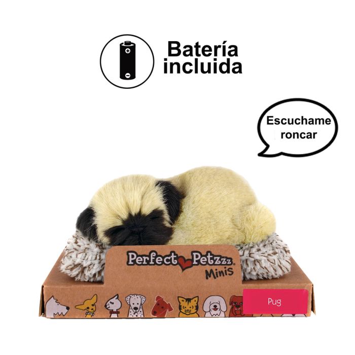 Peluche con Sonido Alexandra House Living Gris Perro 14 x 6 x 13 cm Mini 3