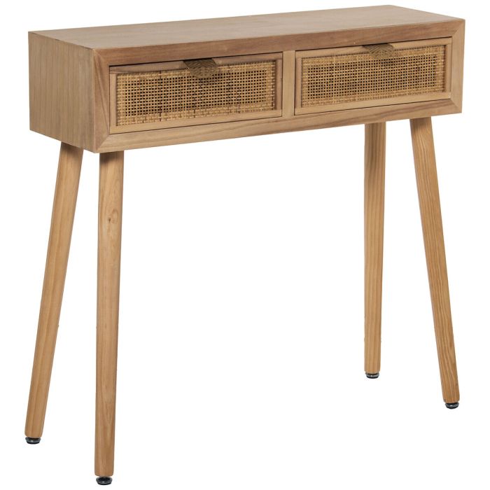 Consola Alexandra House Living Marrón Madera 80 x 78 x 25 cm