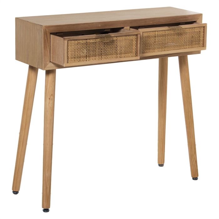 Consola Alexandra House Living Marrón Madera 80 x 78 x 25 cm 3