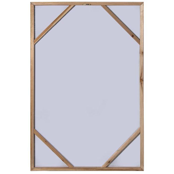 Cuadro Alexandra House Living Face Madera 80 x 3 x 120 cm 2