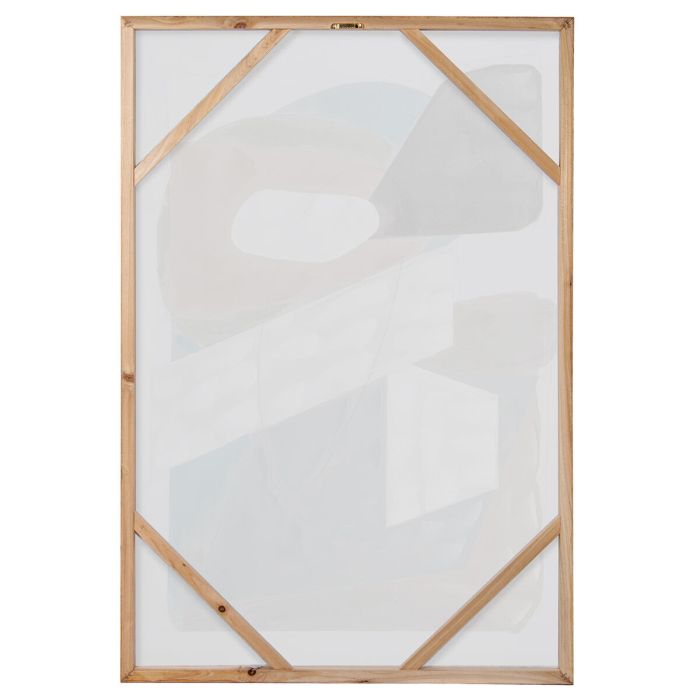 Cuadro Alexandra House Living Madera Abstracto 80 x 120 x 3 cm 2