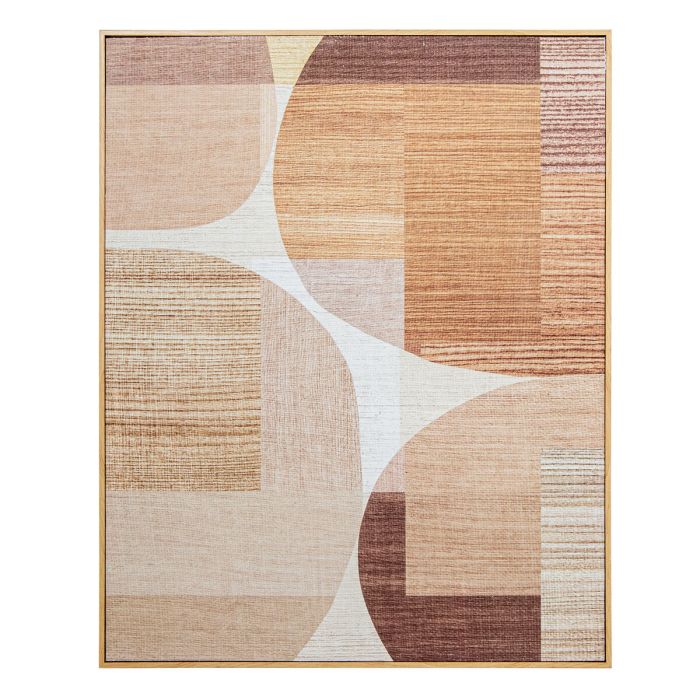 Cuadro Alexandra House Living Madera Abstracto 80 x 40 x 100 cm