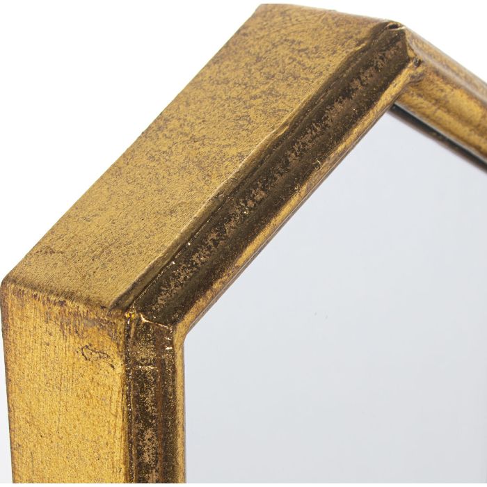 Espejo de pared Alexandra House Living Dorado Metal 4 x 15 x 106 cm 2