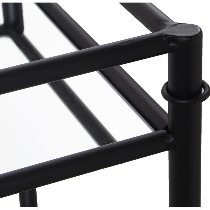 Mesa auxiliar Alexandra House Living Negro 54 x 60 x 34 cm 2