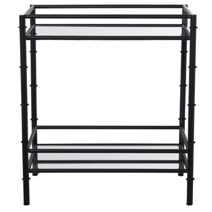 Mesa auxiliar Alexandra House Living Negro 54 x 60 x 34 cm 1