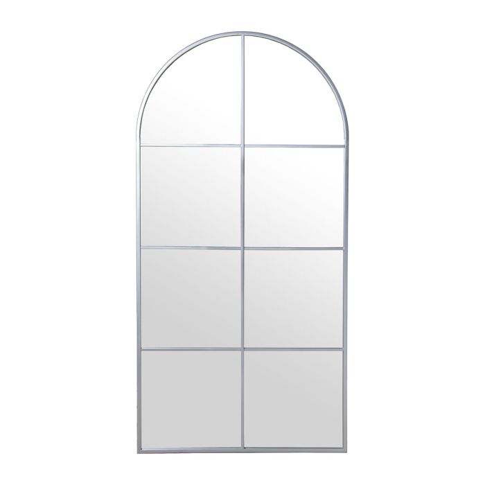 Espejo de pared Alexandra House Living Plateado Metal Rectangular 7 x 149 x 77 cm