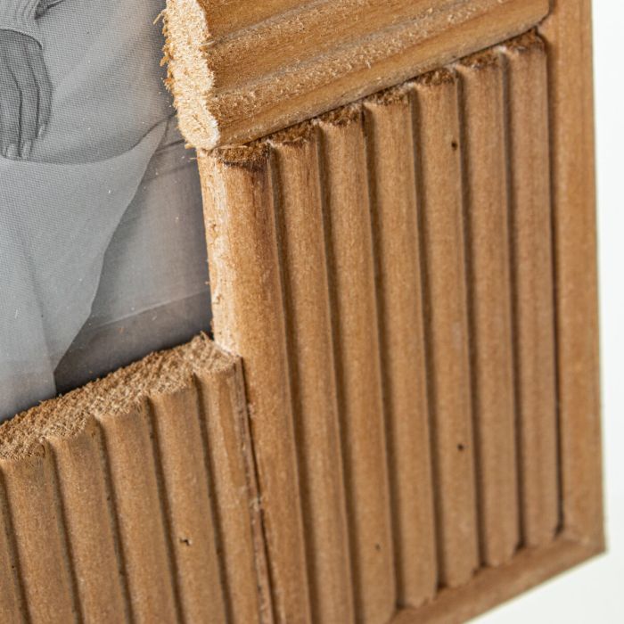 Marco de Fotos Alexandra House Living Marrón Madera 17 x 22 x 2 cm 3