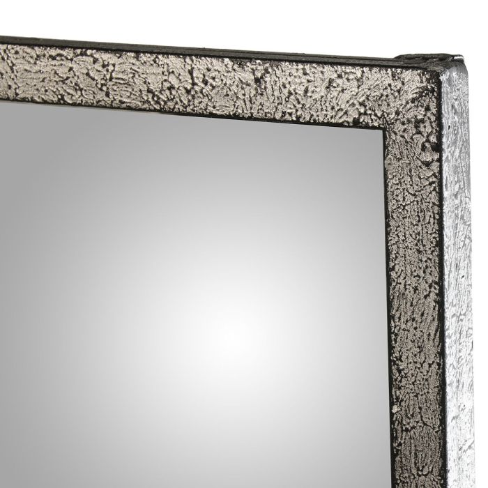 Espejo de pared Alexandra House Living Negro Plateado Metal Ventana 9 x 114 x 79 cm 2