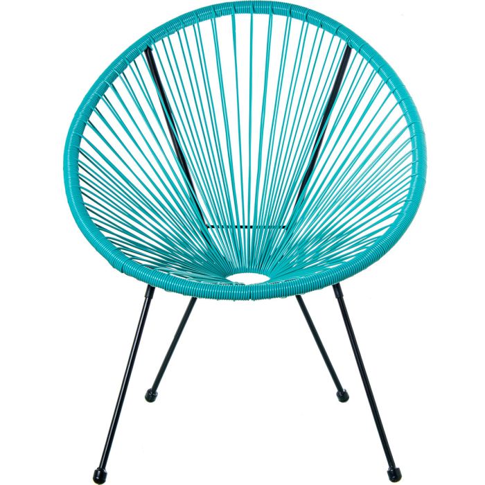 Sillón de jardín Alexandra House Living Azul 80 x 83 x 71 cm Polietileno 0 Sillón de jardín Alexandra House Living Azul 80 x 83 x 71 cm Polietileno 0